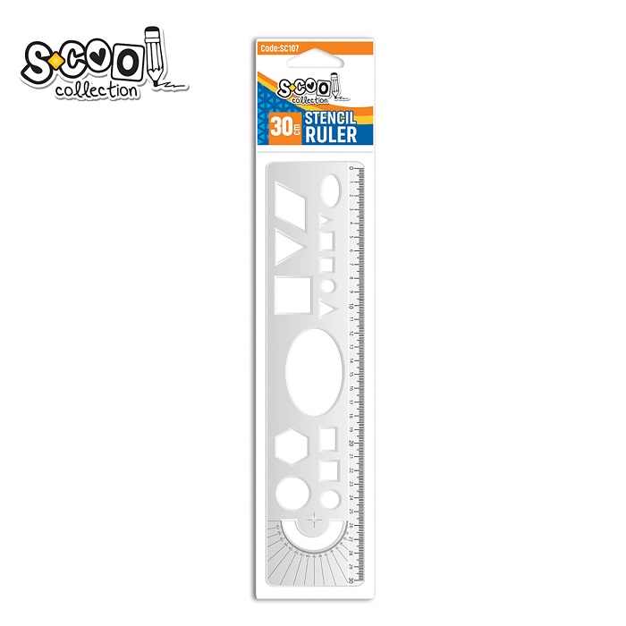 LENJIR S-COOL MATEMATICKI 30CM SC 107